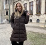 kabát mogyoróbarna – Steppelt női télikabát – Innova Fashion – 2. kép